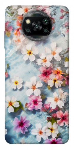 Чохол itsPrint Floating flowers для Xiaomi Poco X3 NFC / Poco X3 Pro