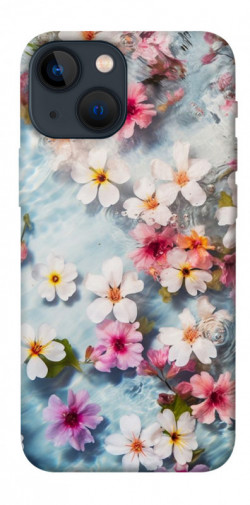 Чохол itsPrint Floating flowers для Apple iPhone 13 mini (5.4")