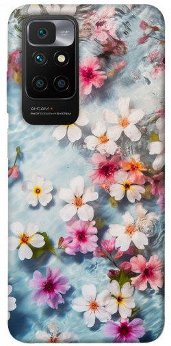 Чехол itsPrint Floating flowers для Xiaomi Redmi 10