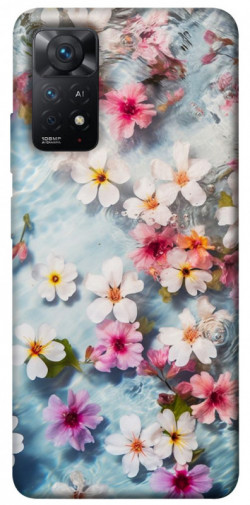 Чехол itsPrint Floating flowers для Xiaomi Redmi Note 11 Pro 4G/5G