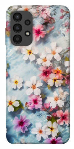 Чехол itsPrint Floating flowers для Samsung Galaxy A13 4G