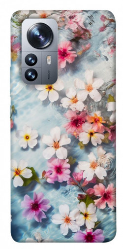 Чехол itsPrint Floating flowers для Xiaomi 12 / 12X