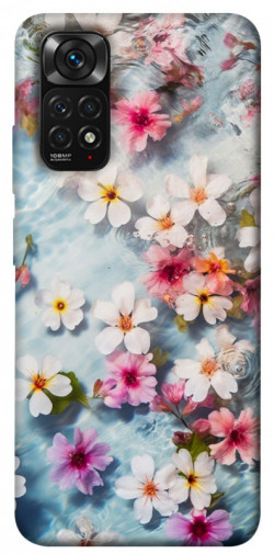 Чехол itsPrint Floating flowers для Xiaomi Redmi Note 11 (Global) / Note 11S
