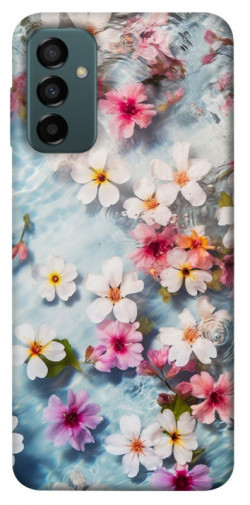 Чохол itsPrint Floating flowers для Samsung Galaxy M13 4G