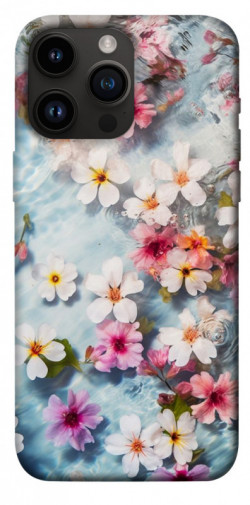 Чехол itsPrint Floating flowers для Apple iPhone 14 Pro Max (6.7")