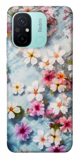 Чехол itsPrint Floating flowers для Xiaomi Redmi 12C