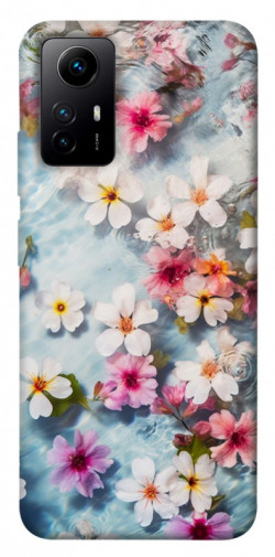 Чехол itsPrint Floating flowers для Xiaomi Redmi Note 12S