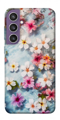 Чехол itsPrint Floating flowers для Samsung Galaxy S23 FE