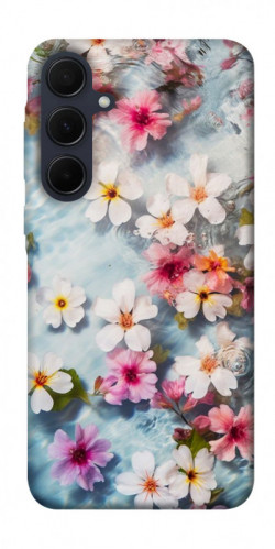 Чехол itsPrint Floating flowers для Samsung Galaxy A55