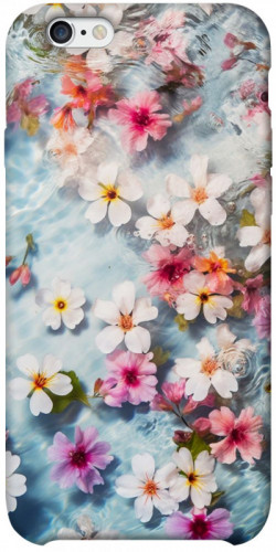 Чехол itsPrint Floating flowers для Apple iPhone 6/6s plus (5.5")