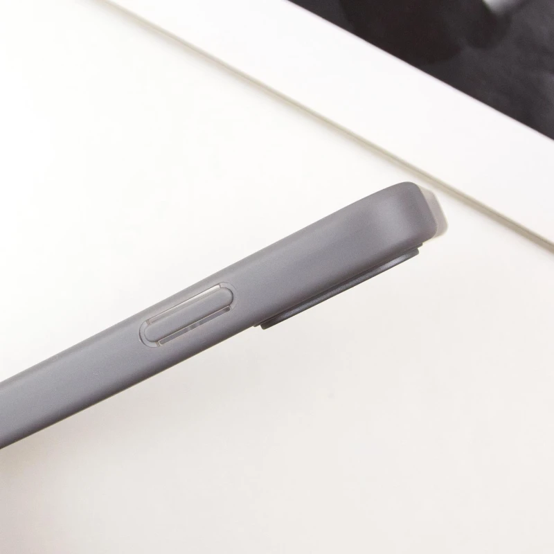 TPU чехол Transparent + Colour 1,5mm для Apple iPhone 14 (6.1"), Grey 3, TPU, купить оптом с доставкой
