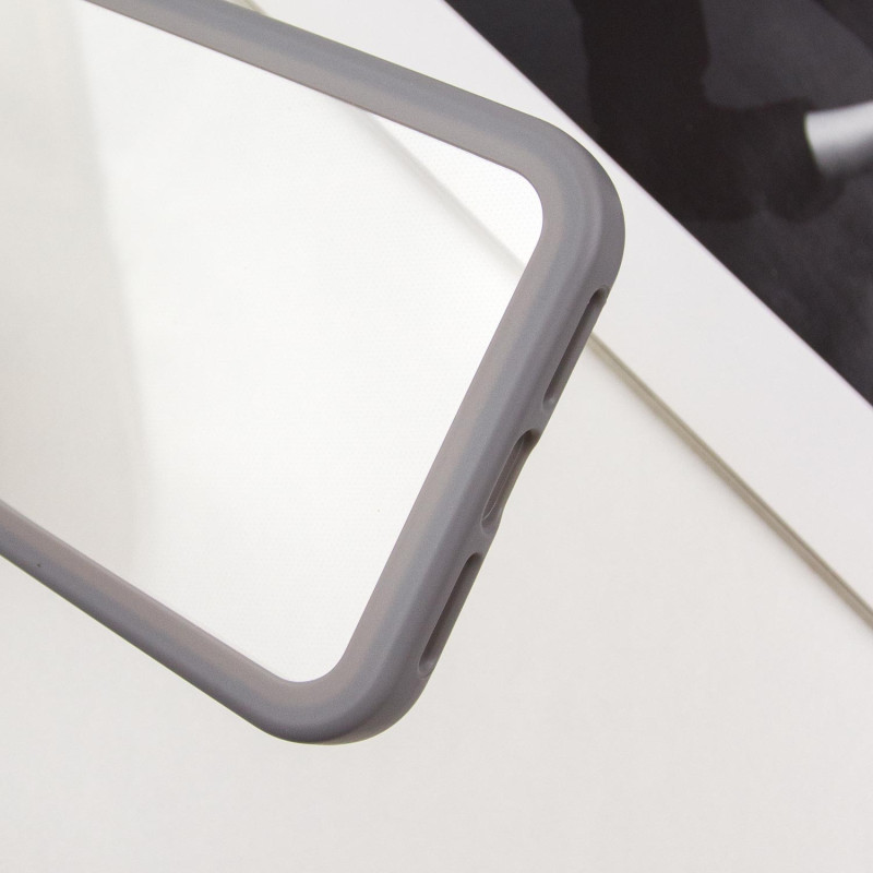 Чехол Transparent + Colour 1.5mm для Apple iPhone 15 (6.1) | С цветным бампером и защитой камеры на картинке №6