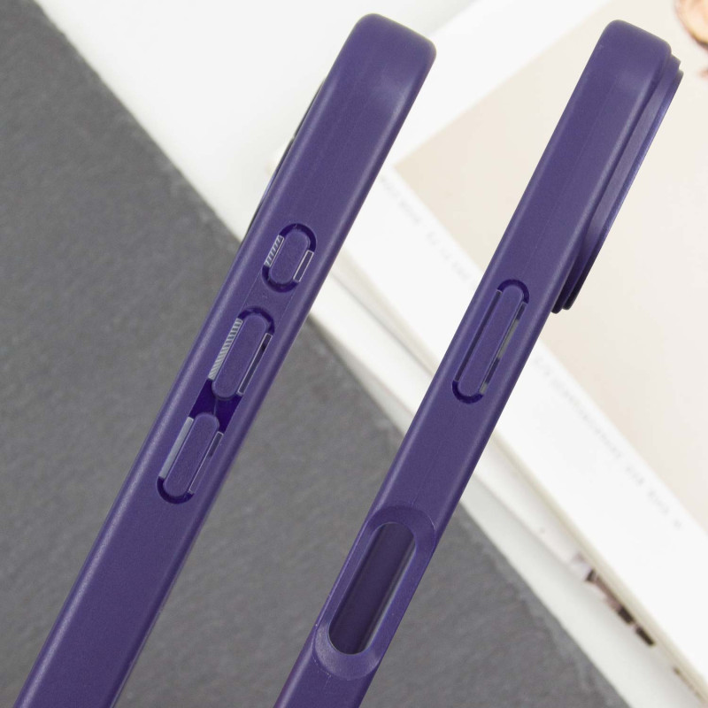 Чохол Transparent + Colour 1.5mm для Apple iPhone 16 (6.1) | З кольоровим бампером і захистом камери на малюнкі №4