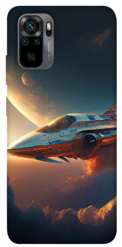 Чехол itsPrint Spaceship для Xiaomi Redmi Note 10 / Note 10s