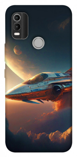 Чехол itsPrint Spaceship для Nokia C21 Plus