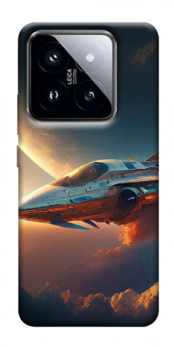 Чехол itsPrint Spaceship для Xiaomi 14 Pro