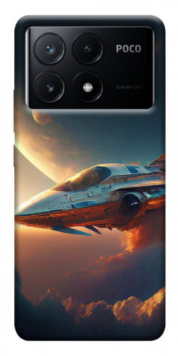 Чехол itsPrint Spaceship для Xiaomi Poco X6