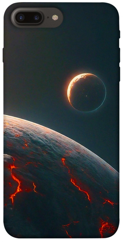 Чехол itsPrint Lava planet для Apple iPhone 7 plus / 8 plus (5.5"), космос, купить оптом с доставкой