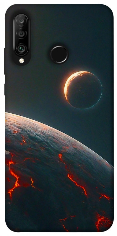 Чехол itsPrint Lava planet для Huawei P30 lite, космос, купить оптом с доставкой