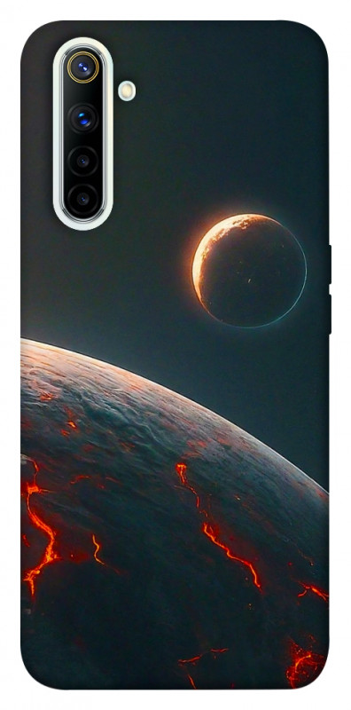 Чехол itsPrint Lava planet для Realme 6, космос, купить оптом с доставкой