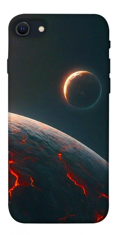 Чехол itsPrint Lava planet для Apple iPhone SE (2020), космос, купить оптом с доставкой