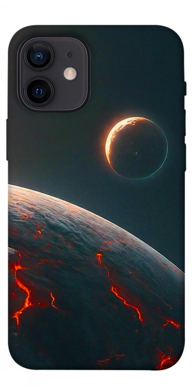 Чехол itsPrint Lava planet для Apple iPhone 12 mini (5.4"), космос, купить оптом с доставкой