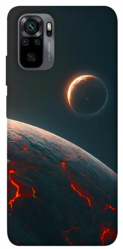 Чехол itsPrint Lava planet для Xiaomi Redmi Note 10 / Note 10s