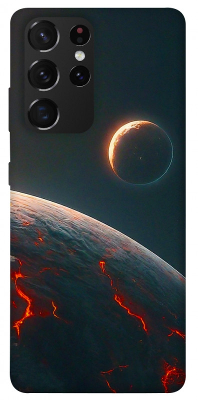 Чехол itsPrint Lava planet для Samsung Galaxy S21 Ultra, космос, купить оптом с доставкой