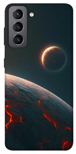 Чехол itsPrint Lava planet для Samsung Galaxy S21 FE