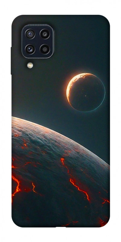 Чехол itsPrint Lava planet для Samsung Galaxy M32, космос, купить оптом с доставкой