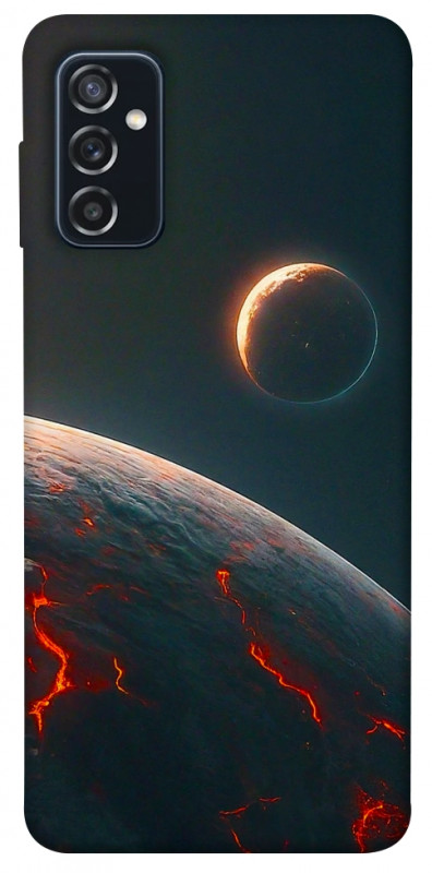 Чехол itsPrint Lava planet для Samsung Galaxy M52, космос, купить оптом с доставкой