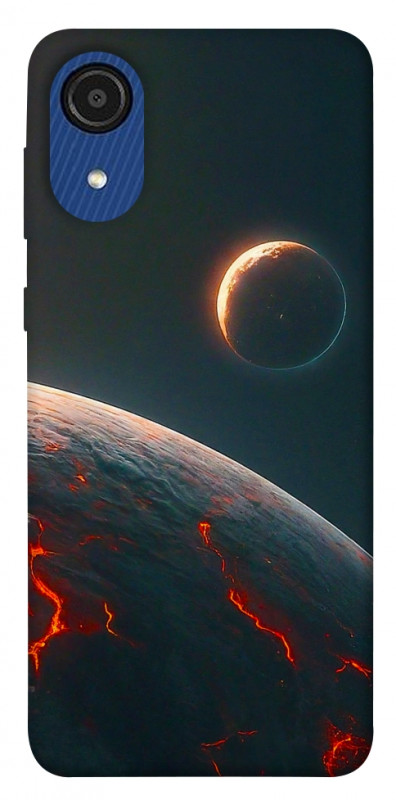 Чехол itsPrint Lava planet для Samsung Galaxy A03 Core, космос, купить оптом с доставкой
