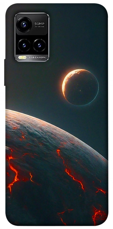 Чехол itsPrint Lava planet для Vivo Y21 / Y33s, космос, купить оптом с доставкой