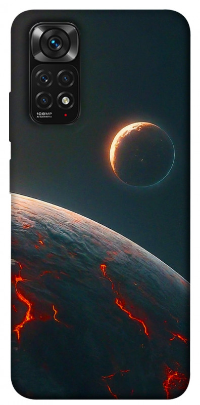 Чехол itsPrint Lava planet для Xiaomi Redmi Note 11 (Global) / Note 11S, космос, купить оптом с доставкой