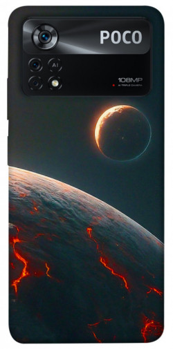 Чехол itsPrint Lava planet для Xiaomi Poco X4 Pro 5G