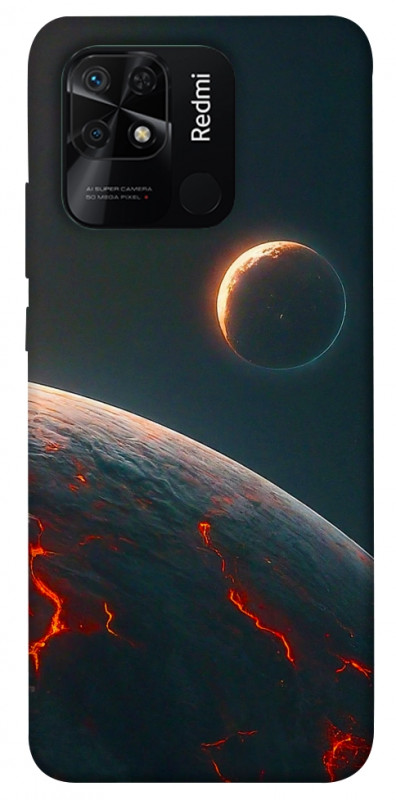 Чехол itsPrint Lava planet для Xiaomi Redmi 10C, космос, купить оптом с доставкой