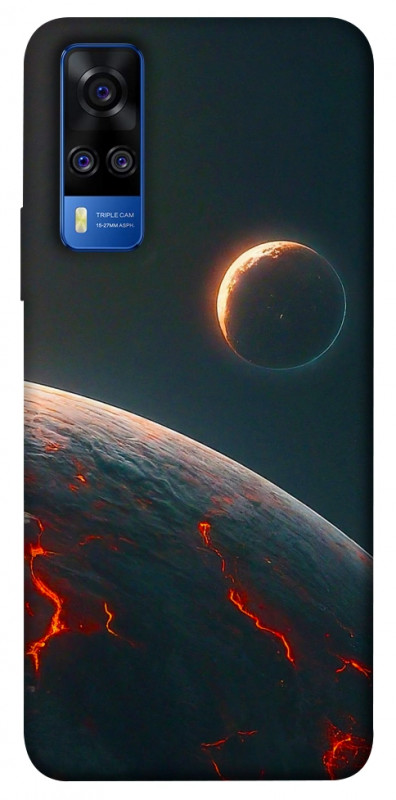 Чехол itsPrint Lava planet для Vivo Y51a, космос, купить оптом с доставкой