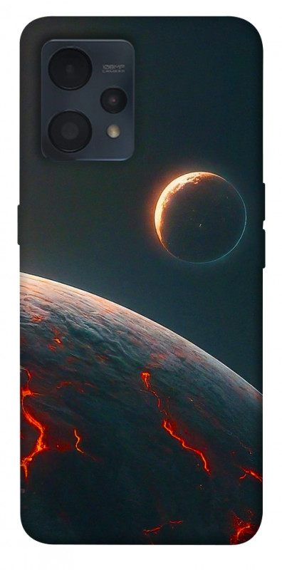 Чехол itsPrint Lava planet для Realme 9 4G / 9 Pro+, космос, купить оптом с доставкой