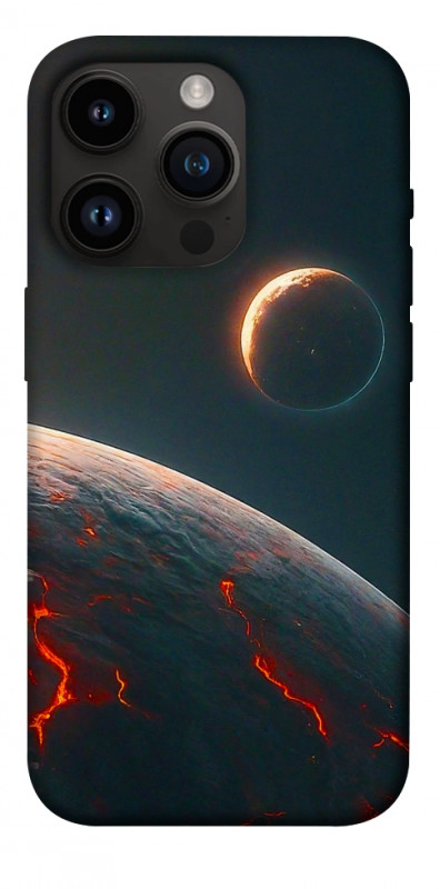Чехол itsPrint Lava planet для Apple iPhone 14 Pro (6.1"), космос, купить оптом с доставкой
