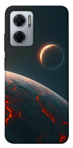 Чехол itsPrint Lava planet для Xiaomi Redmi Note 11E