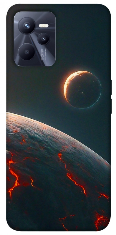 Чехол itsPrint Lava planet для Realme C35, космос, купить оптом с доставкой