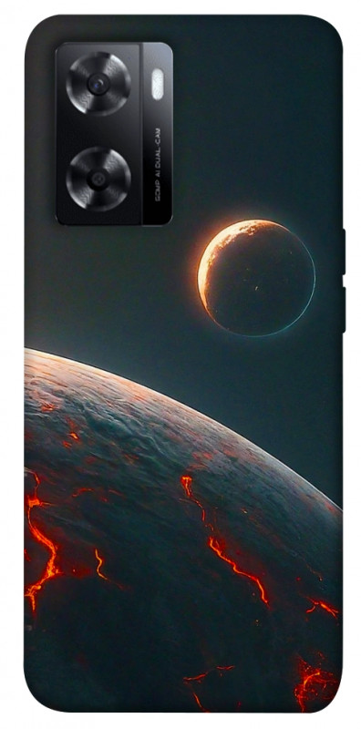 Чехол itsPrint Lava planet для Oppo A57s, космос, купить оптом с доставкой