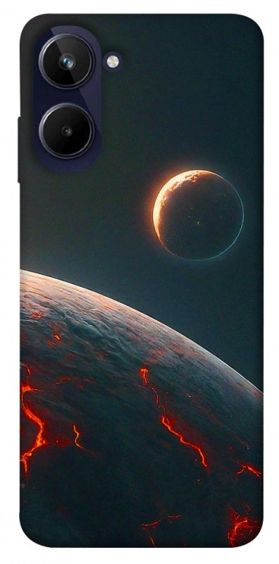 Чехол itsPrint Lava planet для Realme 10 4G, космос, купить оптом с доставкой