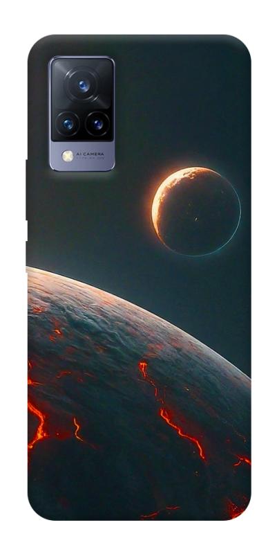 Чохол itsPrint Lava planet для Vivo V21, космос, купити оптом з доставкою