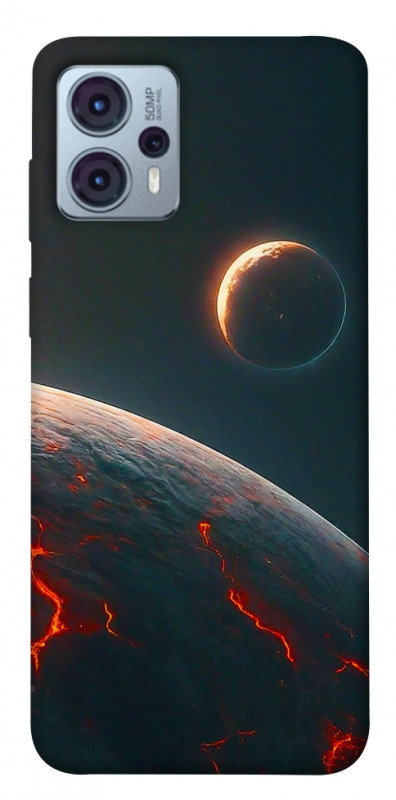 Чехол itsPrint Lava planet для Motorola Moto G23, космос, купить оптом с доставкой