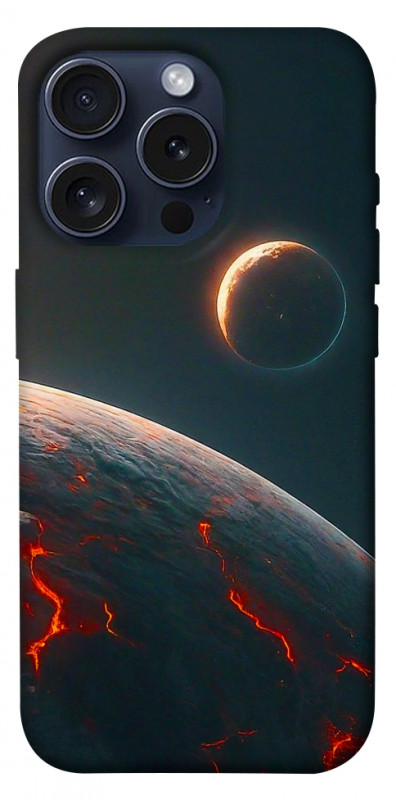 Чехол itsPrint Lava planet для Apple iPhone 15 Pro (6.1"), космос, купить оптом с доставкой