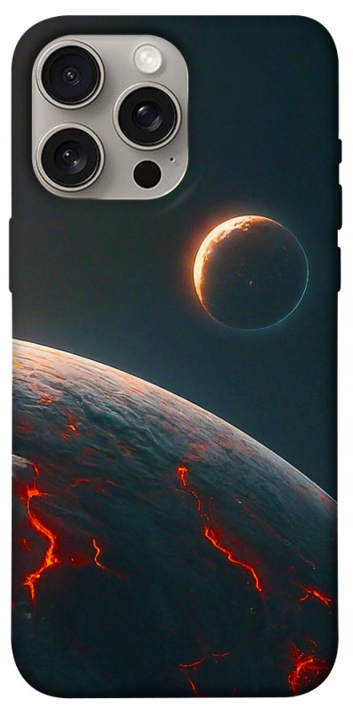 Чехол itsPrint Lava planet для Apple iPhone 15 Pro Max (6.7"), космос, купить оптом с доставкой