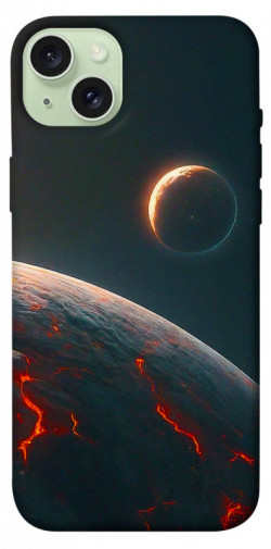 Чехол itsPrint Lava planet для Apple iPhone 15 Plus (6.7")
