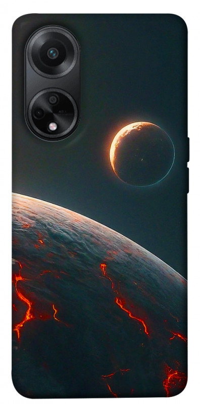 Чехол itsPrint Lava planet для Oppo A98, космос, купить оптом с доставкой