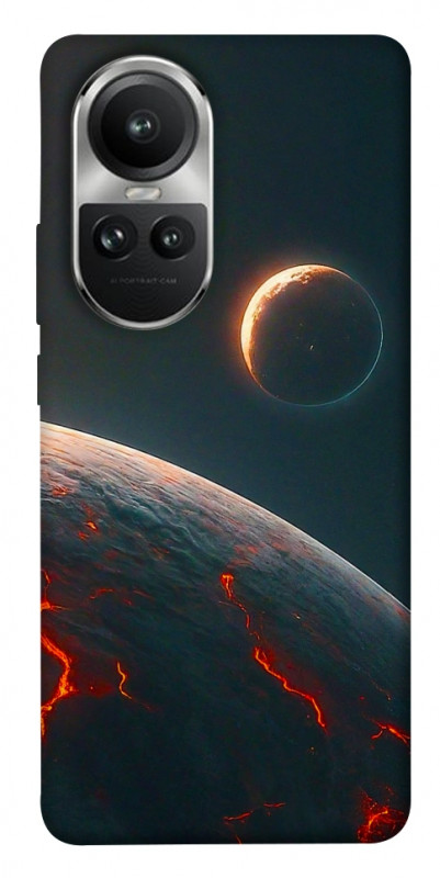 Чехол itsPrint Lava planet для Oppo Reno 10, космос, купить оптом с доставкой